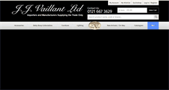 Desktop Screenshot of jjvaillant.co.uk